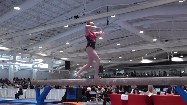 SR2 Mileah Yost, Cincinnati | L9 Beam 2022 Eastern Championships