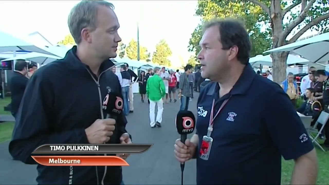 F1 2012 - R1 - Australia - Aika-ajojen koosteen aloitus (MTV3 HD)