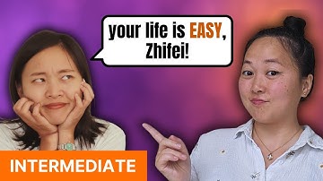 People keep telling me I got LUCKY - Intermediate Chinese Podcast @lazychinese-stories