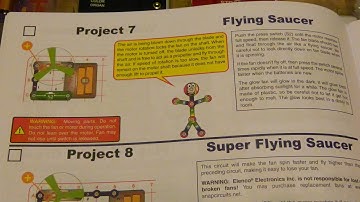 Snap Circuits Light project 7 Kids and science