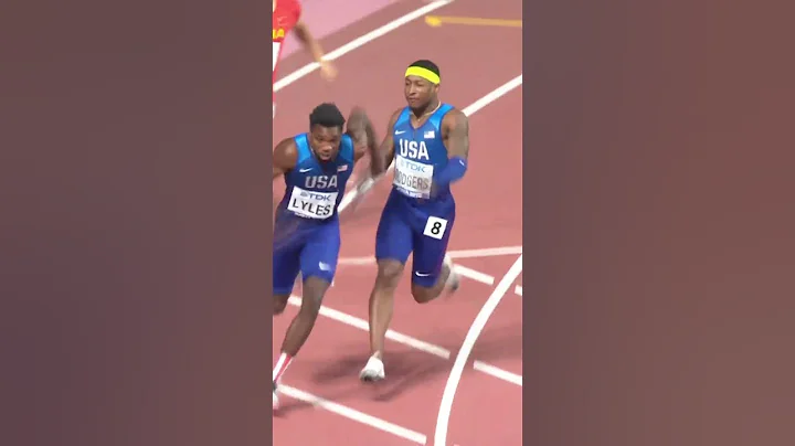 Team USA dominates 4x100 relay 💨🥇 - DayDayNews