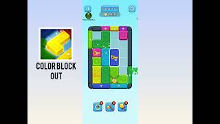 Color Block Out level 47 Solution Walkthrough   