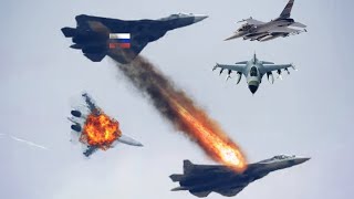 Air combat! The brutal action of Ukraine's latest F-15 pilot shot down 5 SU-34 jets in the air