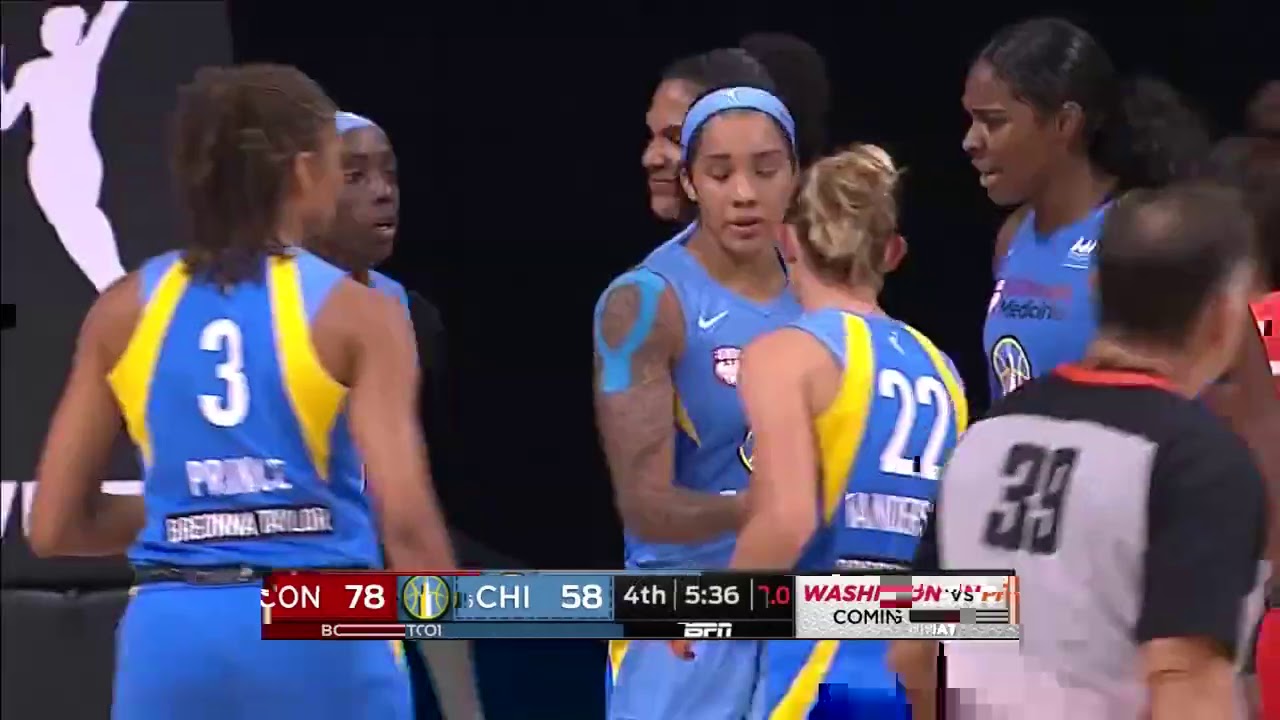 Chicago Sky Highlights Vs Connecticut Sun Attplayoffs 2020 Youtube