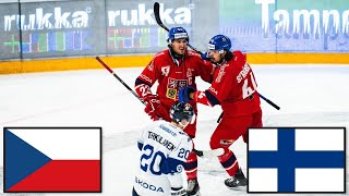 Česko vs Finsko | Švédské Hokejové Hry 2024