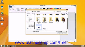 Windows 8.1 Tutorial Opening a Picture Microsoft Training Lesson 8.6