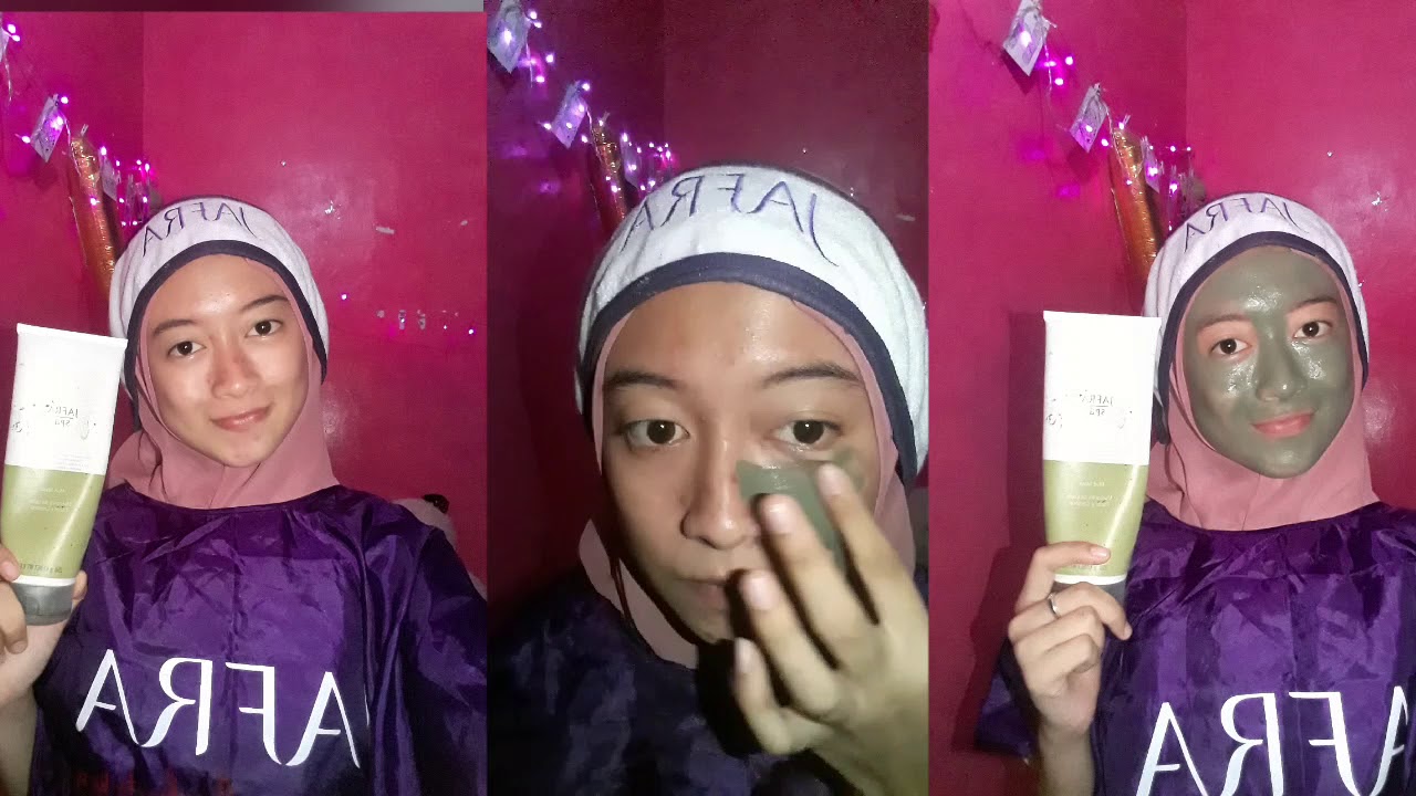 Pemakaian Mud Mask Jafra - YouTube