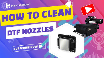 How to clean your nozzles? | Hanrun paper DTF Printing Technical Support