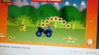 Bob The Builder Scramblers Ramble Gameplay On Y8 Pbs Kids Game