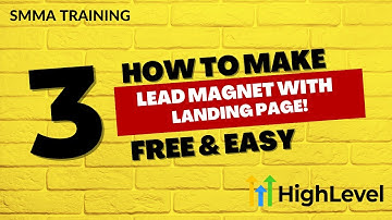 Create Lead Magnet and Landing Page with GoHighLevel