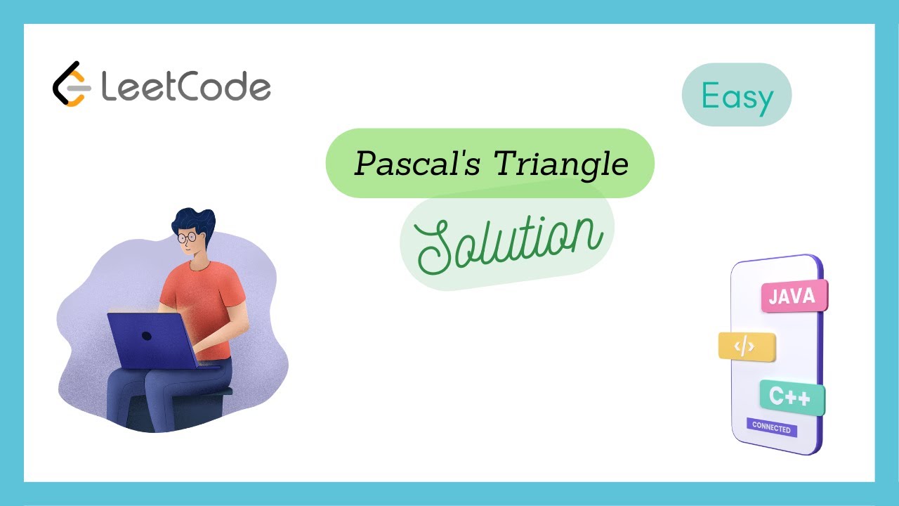 Pascal's Triangle Leet Code 118 Solution - YouTube