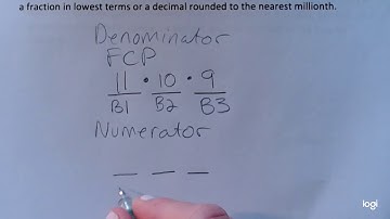 Using the Fundamental Counting Principle to Find a Probability
