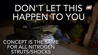 HOOD SHOCK REPLACEMENT 2010 GRAND MARQUIS CONCEPT IS THE SAME FOR ALL VEHICLES HOOD WONT STAY UP?🤬 by DIY Dan 102 views 5 months ago 5 minutes, 26 seconds