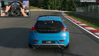 Gran Turismo 7 - 2013 Volvo V40 T5 R-Design | Thrustmaster EVO Racing 32R Gameplay [PS5]