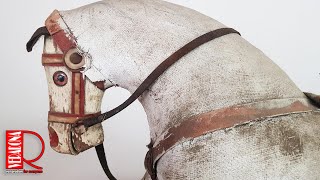Restoration - Straw rocking horse