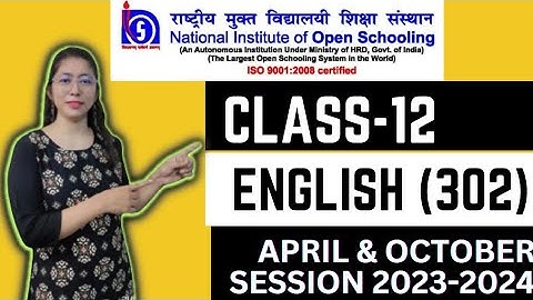 Nios 12th English (302) solved TMA 2023-2024 ll nios english tma solution April/October 2023-2024.