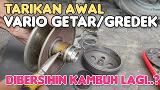 Vario vibrates/gredek when first pulling, cleaned after a week, relapses again..? This is the cause