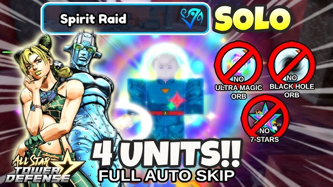 How to Solo Spirit Raid in All Star Tower Defense 