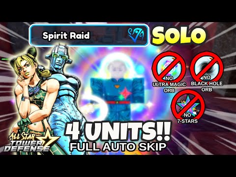 How to Solo Spirit Raid in All Star Tower Defense 