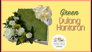 DIY Dulang Hantaran || Tema Hijau