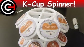 3D Printed K-Cup Spinning Holder