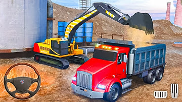 Railway Construction Simulator 3D #2 - JCB Simulator 2024 - Android Gameplay
