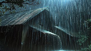 Sleep Instantly with Heavy Rainstorm & Thunder Sounds  Heavy rain sounds for Sleeping, Relaxing