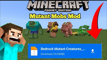 Minecraft Mutant Mobs Mod for Pocket Edition 1.21 