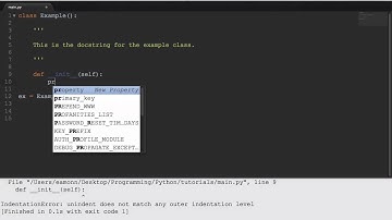 Python 2 7 2 Programming Tutorial #22   Docstrings