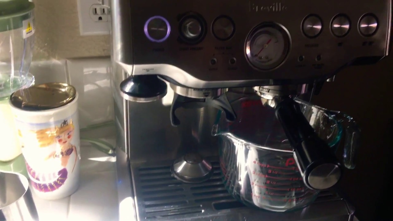 How to Clean Breville BES870XL Espresso Machine - YouTube
