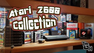 Atari 2600 Collection! Game Room Tour