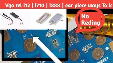 vgo tel i12 | i888 | i710 Ear piece Jumper Ways