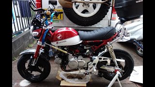 モンキー125改・武川181 セル空回りの原因はこれだ！（ウッドラフキー）