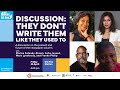 Discussion they dont write them like they used to  ngc bocas lit fest 2024