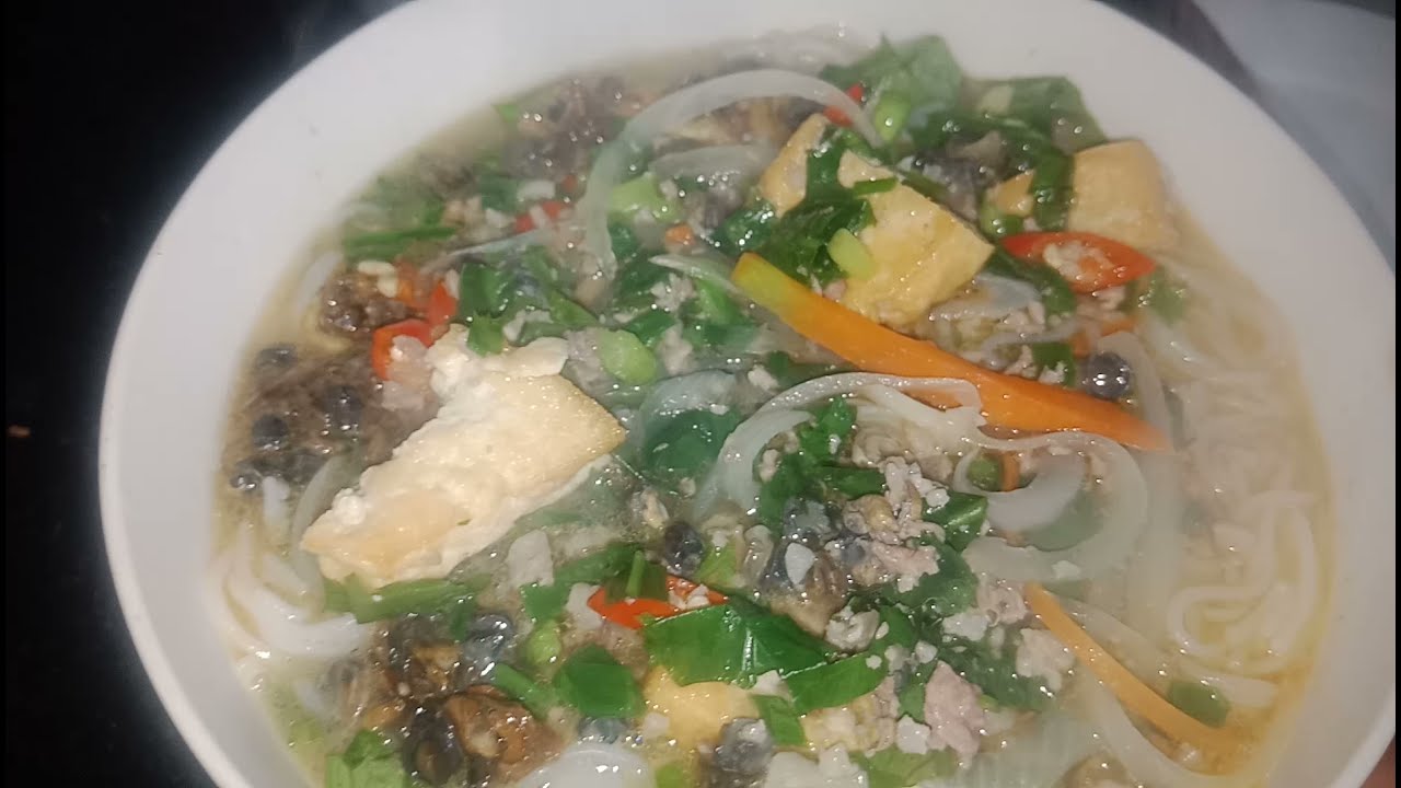 món ăn sáng ngon New Update vào bếp làm món bún ốc ăn sáng cực ngon |Minh tuyết TV