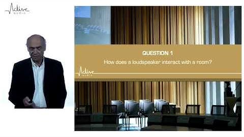 Active Audio Tuto : how does a loudspeaker interact with a room?