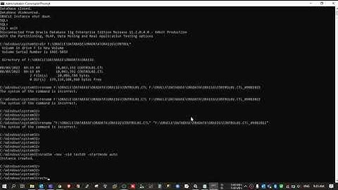 How to change Oracle Database Name | Method 2