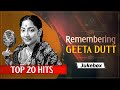 Top 20 hits of geeta dutt  remembering geeta dutt   classic songs