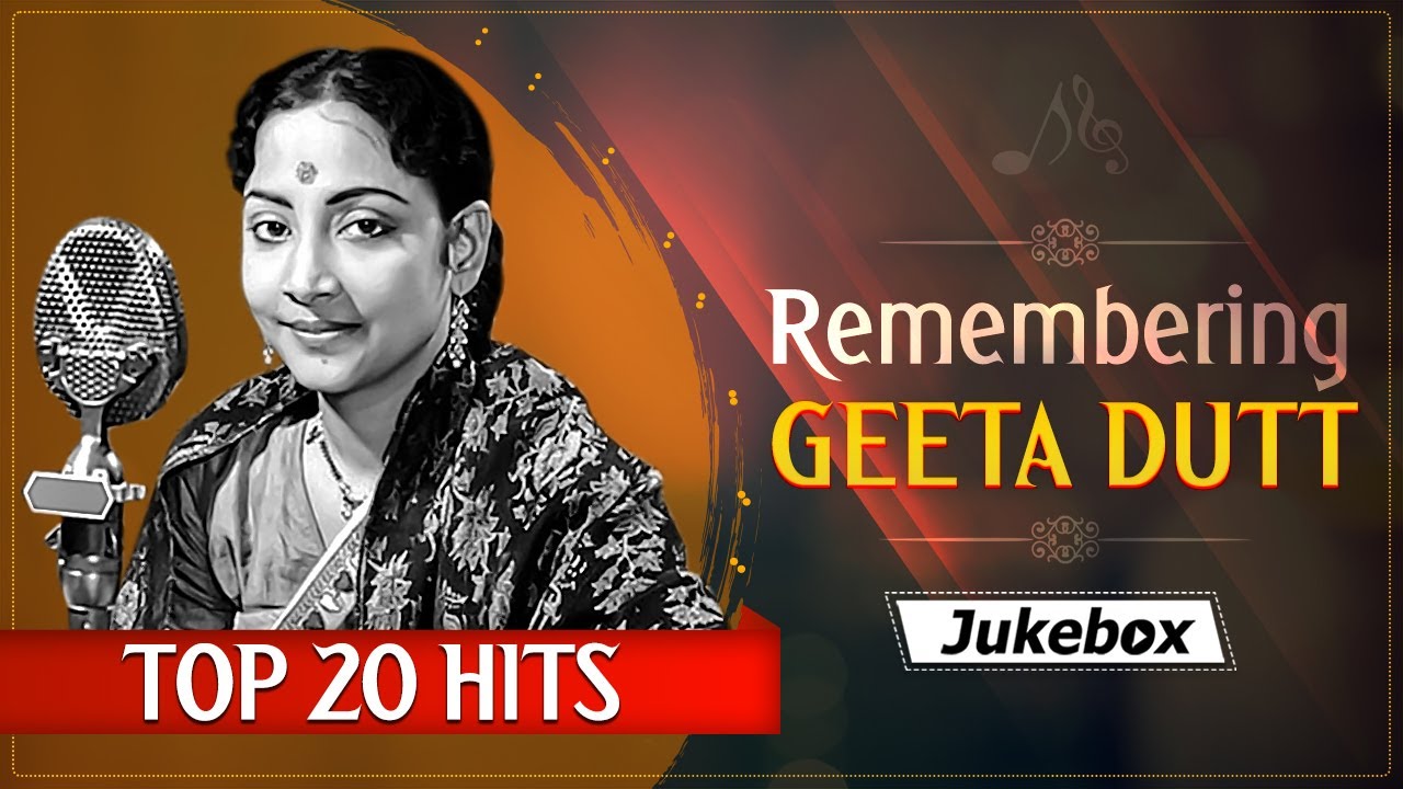 Top 20 Hits Of Geeta Dutt  Remembering Geeta Dutt  Video Jukebox  Classic Songs