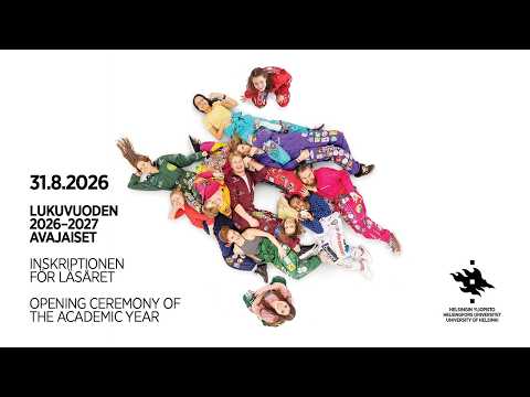 Helsingin yliopiston lukuvuoden 2026-2027 avajaiset | Helsingin yliopisto