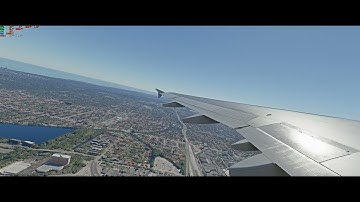 MSFS Fenix A320 - AMD 7950X and RTX4090 Native TAA Benchmark 3440X1440P