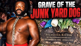 Grave of WWF Superstar the 'JUNK YARD DOG'