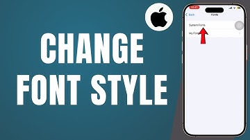 How To Change Font Style On iPhone (iOS 18)