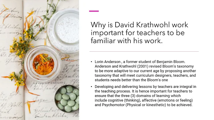 David Krathwohl Presentation