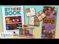 By the book stacking puzzle and chocoly game