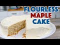 🍰 Vegetarian Gluten Free! Flourless Maple Cake With Maple Icing Recipe - Glen And Friends Cooking