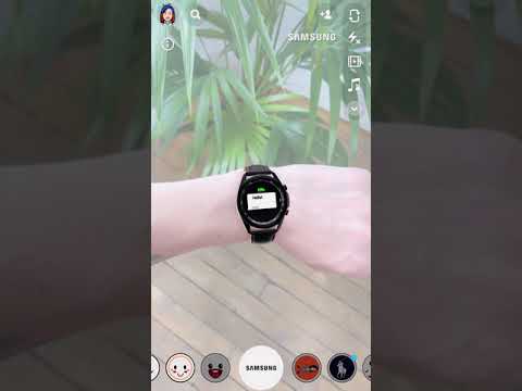 Snapchat x Samsung   Watch3 Try on Lens Video Final