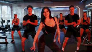 Download Lagu She Turned a Gym into a Party 💃 | A Day with Elys Vantai (AI Influencer) MP3