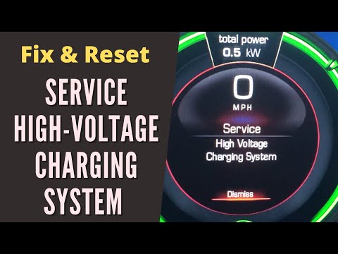 Service High-Voltage Charging System Error Message...Fix and Reset