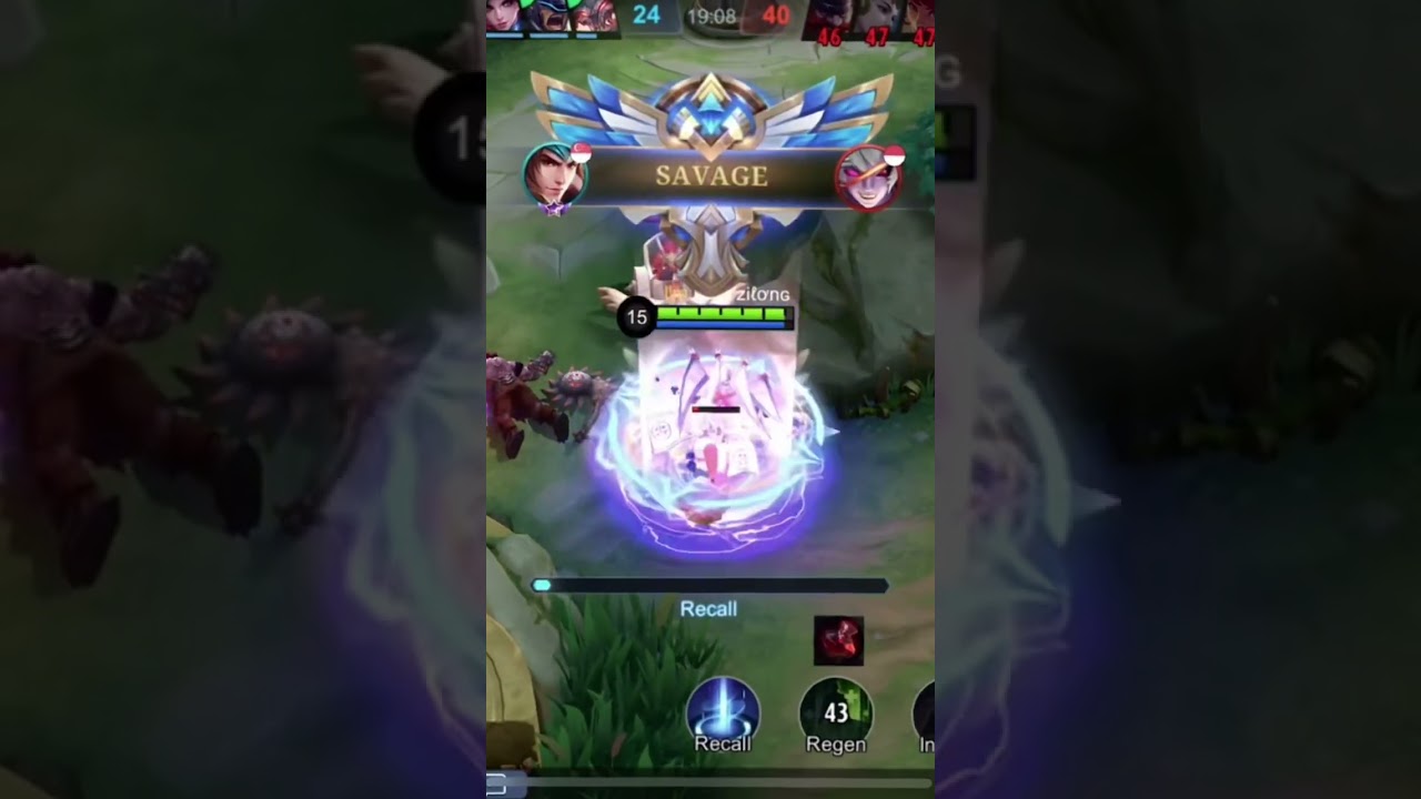 KETIKA RAJA ZILONG DI TANTANG LATE GAME, auto savage🔥 